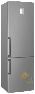 Холодильник двухкамерный VF3863X Нержавеющая сталь Объем: 379 л (360+104). Цвет: Мраморный бежевый. Дисплей скрытый. 1 компрессор (R600a). Класс энергопотребления A+. Холодильное отделение: 3+1 полки (стекло), подставка для яиц, 2 ящика для овощей, зона свежести, винная полка; регулировка влажности. Морозильное отделение: 3 ящика; лоток для хранения льда. Размеры (ВхШхГ), см: 201х59,9х65. No Frost.