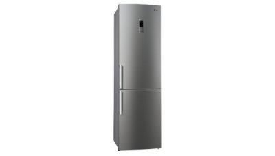 Холодильник LG GA-B489YMQZ холодильник, 360л, 2-камерный, генератор льда, 59.5x68.8x200см, серый