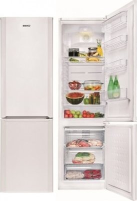 Холодильник Beko CN 329100 W холодильник, 269л, 2-камерный, генератор льда, 54x60x181см, белый