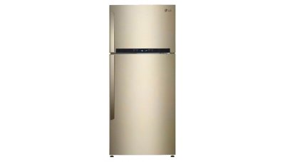 Холодильник LG GR-M802HEHM холодильник, 570л, 2-камерный, генератор льда, 86x73x184см, бежевый