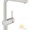 Minta GROHE Смеситель для кухни однорычажный, DN 15, сатин