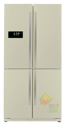 Side-by-Side Холодильник многодверный Vestfrost VF395-1SBB мрамор бежевый Холодильное отделение. Объем: 404 л  Белый. Компрессор 1+1 R600a. Класс энергопотребления A+. Static. Размеры (ВхШхГ), см: 186х59,5x65.  Морозильное отделение. Объем: 307 л (280). Белый. Компрессор 1+1( R600a). Класс энергопотребления A+. No Frost. Размеры (ВхШхГ), см: 186х59,5x65.