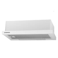 Вытяжка кухонная Maunfeld VS LIGHT 50 WHITE GLASS W  (Лампа накаливания)
