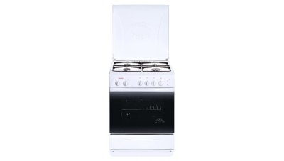 Плита газовая Gefest 1200-C5 газовая варочная панель (эмаль), духовка газовая, газ-контроль духовки, звуковой таймер, размеры (ШхГхВ): 60x60x85 см, цвет: белый