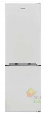 Холодильник двухдверный с нижним расположением морозильн камеры No Frost VF 373 EW Белый Объем: 341 л (259+104). Цвет: Белый. Дисплей скрытый. 1 компрессор (R600a). Класс энергопотребления A+. Холодильное отделение: 3+1 полки (стекло), подставка для яиц, ящик для овощей, AdaptiLift, OptiFresh; Морозильное отделение: 3 ящика. Размеры (ВхШхГ), см: 186х65х60. No Frost.
