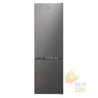 Холодильник двухдверный с нижним расположением морозильной камеры No Frost ELEC VF 373 EH Серебристая сталь