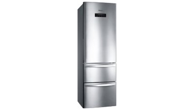 Холодильник Hisense RT 41WС4SAX холодильник, 300л, 3-камерный, генератор льда, 59x74.1x185.7см, серебристый