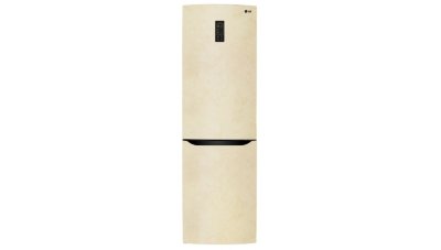 Холодильник LG GA-B409SEQL холодильник, 312л, 2-камерный, генератор льда, 59.5x64.3x190.7см, бежевый