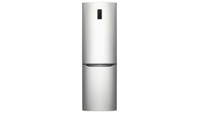 Холодильник LG GA-B409SMQL холодильник, 312л, 2-камерный, генератор льда, 59.5x64.3x190.7см, серебристый