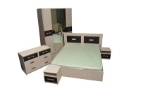 Спальный гарнитур «Ника» венге, дуб молочный