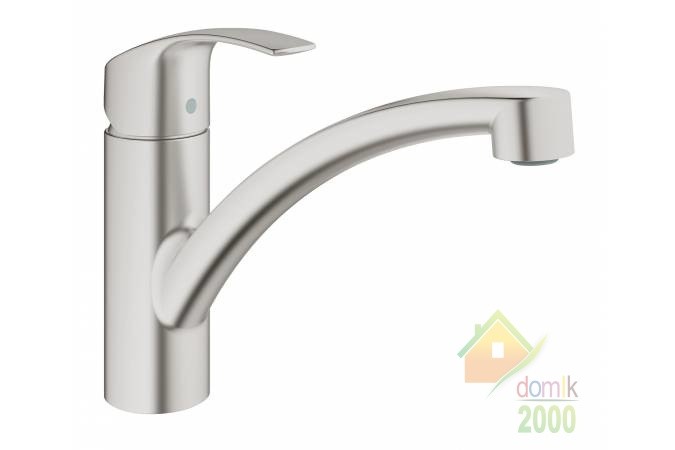 Eurosmart Смеситель однорычажный для мойки 1/2?, DN 15, дамасская сталь