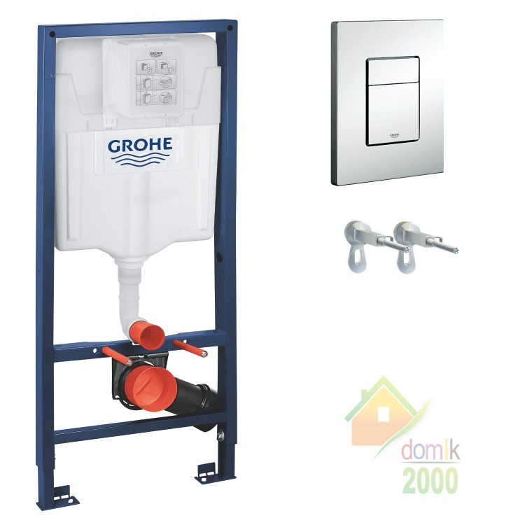 Rapid SL Инсталяционная система для подвесного унитаза 3 в 1(аналог-38775001)  БЕЗ ПРОКЛАДКИ