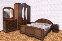 Спальный гарнитур «Жаклин» клен, орех, жемчуг