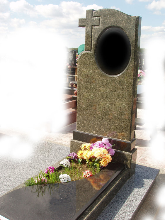 00027Гранитный памятник00027