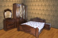 Спальный гарнитур «Валенсия» клен, орех, жемчуг