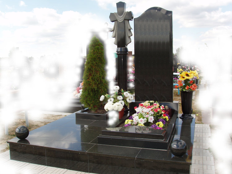 00029Гранитный памятник00029