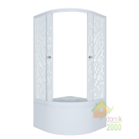 ДО Мозаика 90х90 Б 900*900*1920 мм