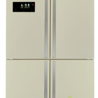 Side-by-Side Холодильник многодверный Vestfrost VF395-1SBB мрамор бежевый
