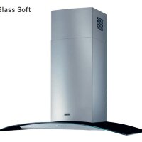 Вытяжка кухонная Franke GLASS SOFT 90 см (нержавеющая сталь/черное стекло)