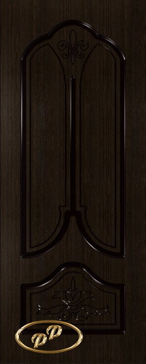 90 Афина (шпон МОРЕН. ДУБ, бесцв.лак, пазы черные) ДГ