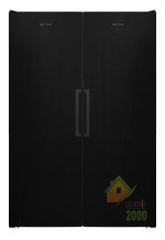 Side-by-Side Холодильник многодверный Vestfrost VF395-1SB BH черный