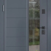 Входные двери  с терморозрывом модель Ufo комплектація COTTAGE ABWEHR (367)