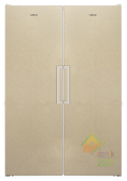 Side-by-Side Холодильник многодверный Vestfrost VF395-1F SBB мрамор бежевый