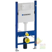 Duofix Монтажный элемент для подвесного унитаза, H112,  c встроенным бачком "Delta" 12см, для смывных клавиш "Delta"