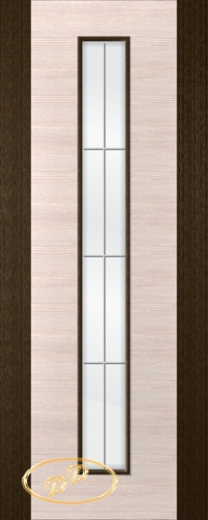 90 Кристалл-1 венге/белен. дуб ДО (шпон, бесцв. лак, мат. с рис. Кристалл 1-е матир )