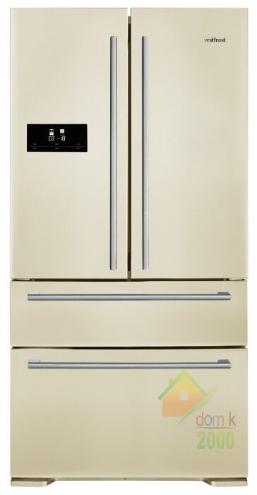 Side-by-side Многодверный холодильник Vestfrost VF 911B бежевый