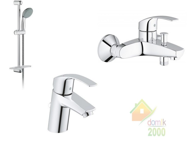 Eurosmart GROHE Набор смесителей для ванны 33265002,33300002,27926000