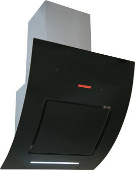 Каминная вытяжка MBS VERONICA 160 GLASS BLACK