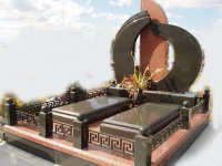 00044Гранитный памятник00044