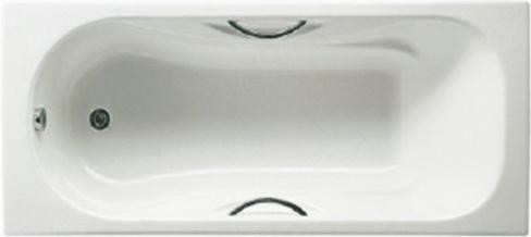 Ванна чугун Roca Malibu 170х75 с ручками