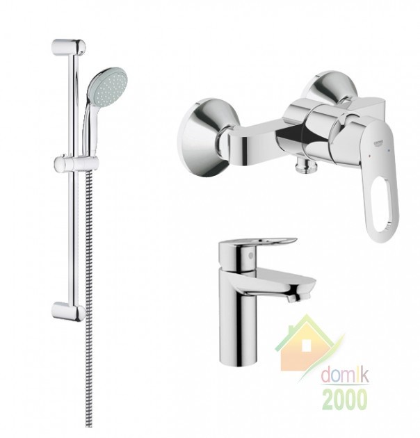 BauLoop Набор смесителей для душа 23337000+32816000/23634000+27598001