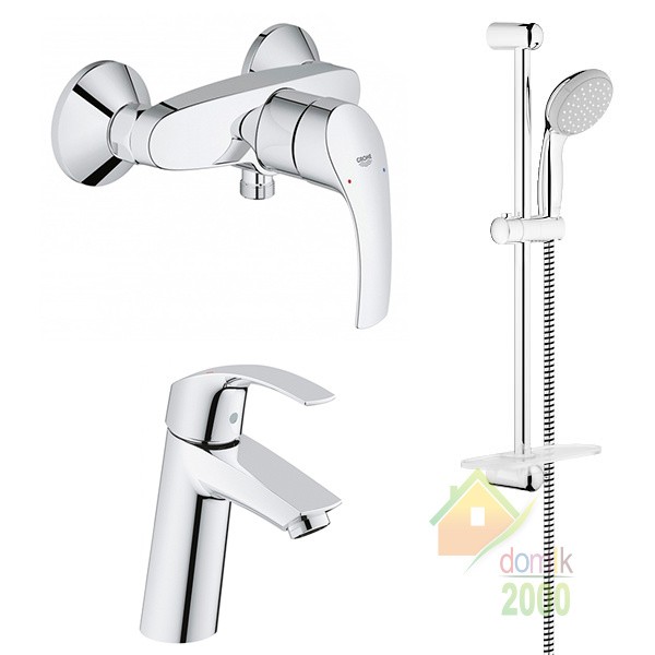 Eurosmart GROHE Набор смесителей для душа 23324001,33555002,27926001