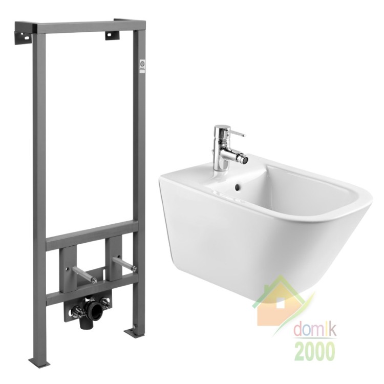 Комплект: GAP биде 35*54см, подвесное, со скрытыми креплениями, PRO инсталляция для биде