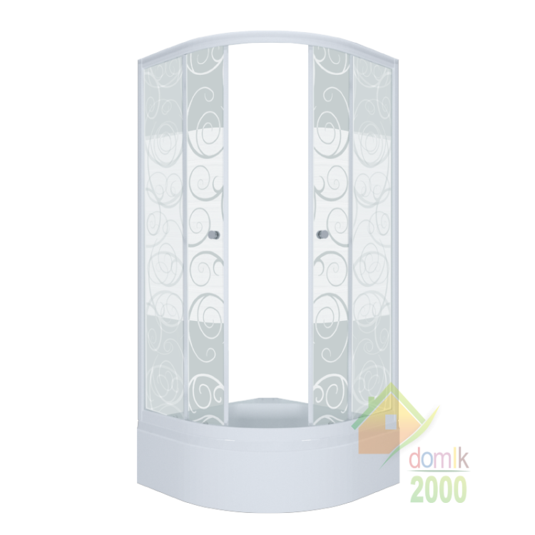 ДО Узоры 90х90 В 900*900*2050 мм