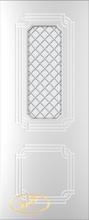 90 Персия белая П/У ДО (мат.с рис. Решетка 2-е матир.)