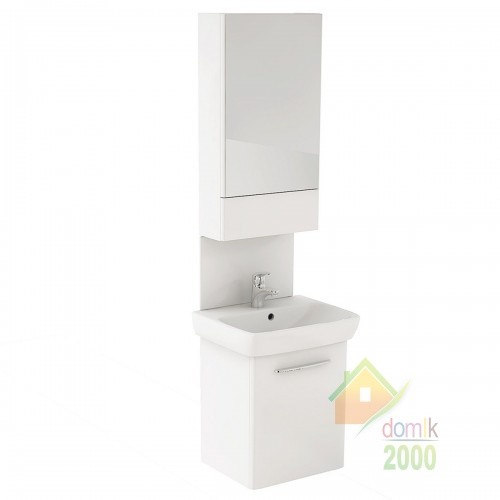 NOVA PRO комплект 55 cм: комплект с умывальником M39004, шкафчик с зеркалом 88429, панель для умывальника 88448