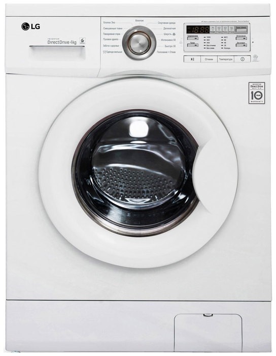 Стиральная машина  LG F-10B8SD0, белый