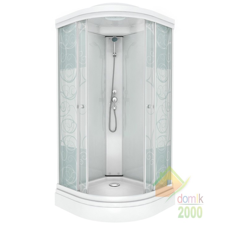 ДК Узоры 100х100 А (ДН3) 1000*1000*2280 мм