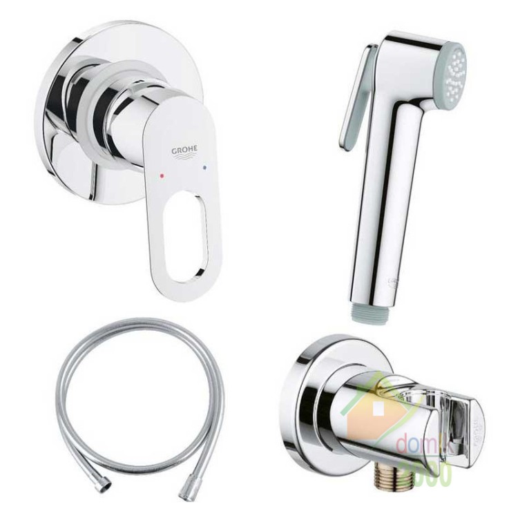 Bauloop набор скрытого монтажа с гигиенической лейкой 29042000-28105000-27512001-28628000