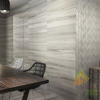плитка  BALDOCER RIVERDALE WELLEN WHITE RECTIFICADO