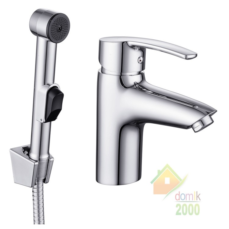 FOCUS смеситель для умывальника, однорычажный, с гигиенической лейкой Imprese Horak 05170BT 54174