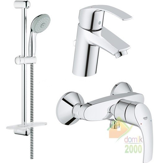 Eurosmart GROHE Набор смесителей для душа 33265002+33555002+27927000