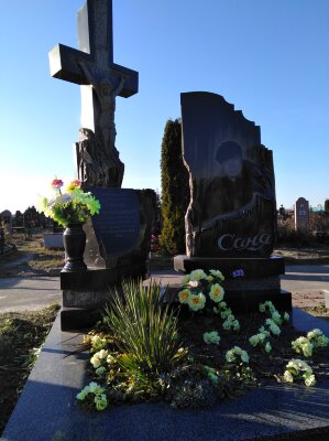 Гранитный памятник 000123 