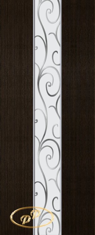 70 Натали (шпон МОРЕН. ДУБ, бесцв. лак, зеркало рис. 1 (крупный)) ДО