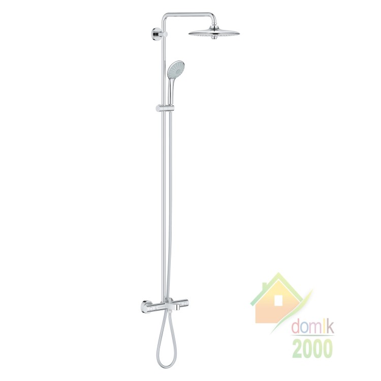 Euphoria System 260 GROHE Душевая система настенного монтажа с термостатом для ванны