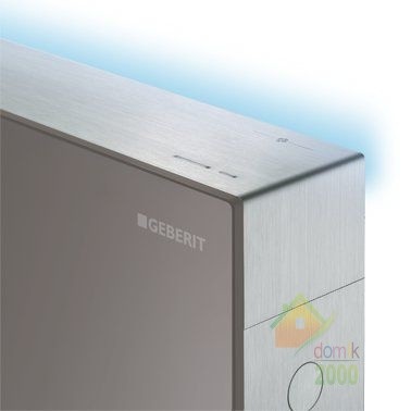 Geberit Monolith Plus монтажный элемент для подвесного унитаза и AquaClean Sela, умбра стекло алюминий